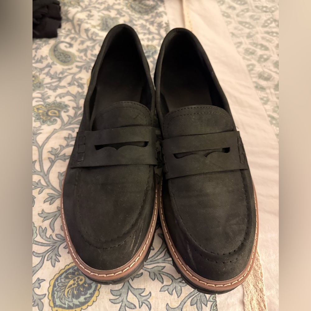 Platform loafers - great for casual or dress up!